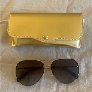 Rebecca Minkoff sunglasses and case